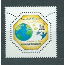 Marruecos Frances - Correo 2006 Yvert 1427 ** Mnh  Día del sello