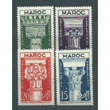 Marruecos Frances - Correo 1952 Yvert 315/8 * Mh  Capiteles