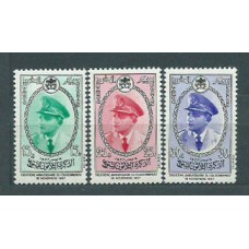 Marruecos Frances - Correo 1958 Yvert 380/2 usado  Mohamed V