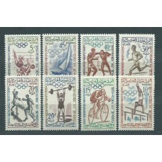 Marruecos Frances - Correo 1960 Yvert 413/20 ** Mnh  Olimpiadas de Roma