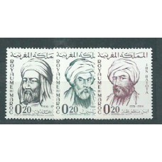 Marruecos Frances - Correo 1963 Yvert 456/8 ** Mnh  Personajes