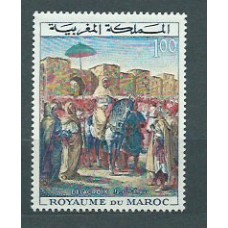 Marruecos Frances - Correo 1964 Yvert 471 ** Mnh  Pintura