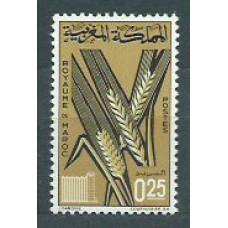 Marruecos Frances - Correo 1966 Yvert 497 ** Mnh  Agricultura
