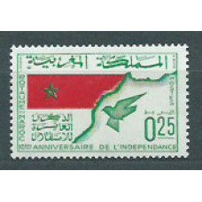 Marruecos Frances - Correo 1966 Yvert 498 ** Mnh