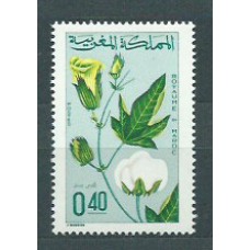 Marruecos Frances - Correo 1967 Yvert 531 ** Mnh  Flora