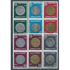 Marruecos Frances - Correo 1968 Yvert 578/81A+A 117/8A ** Mnh  Monedas