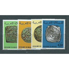 Marruecos Frances - Correo 1976 Yvert 746/9 ** Mnh   Monedas antiguas