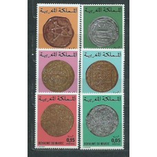 Marruecos Frances - Correo 1976 Yvert 769/74 ** Mnh  Monedas antiguas