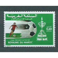Marruecos Frances - Correo 1979 Yvert 822 ** Mnh  Deportes fútbol