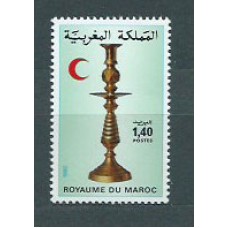 Marruecos Frances - Correo 1982 Yvert 926 ** Mnh  Cruz roja