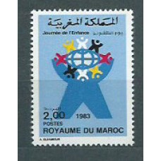 Marruecos Frances - Correo 1983 Yvert 957 ** Mnh