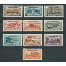 Marruecos Frances - Aereo Yvert 22/31 ** Mnh