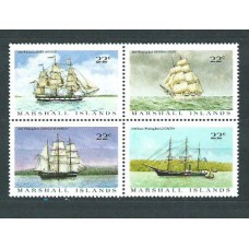 Marshall - Correo 1987 Yvert 136/9 ** Mnh Barcos