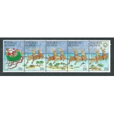 Marshall - Correo 1988 Yvert 207/11 ** Mnh Navidad