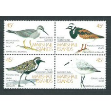 Marshall - Correo 1989 Yvert 229/32 ** Mnh Fauna. Aves