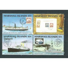 Marshall - Correo 1989 Yvert 233/6 ** Mnh Barcos