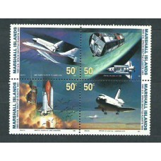 Marshall - Correo 1991 Yvert 347/50 ** Mnh Aviones