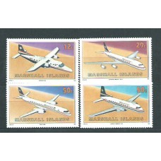 Marshall - Correo 1991 Yvert 370/3 ** Mnh Aviones