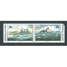 Marshall - Correo 1992 Yvert 447/8 ** Mnh Barcos