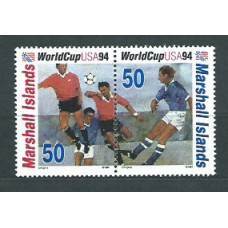 Marshall - Correo 1994 Yvert 513/4 ** Mnh Deportes. Fútbol