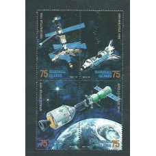 Marshall - Correo 1995 Yvert 592/5 ** Mnh Astro