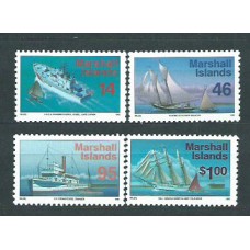 Marshall - Correo 1995 Yvert 608/11 ** Mnh Barcos