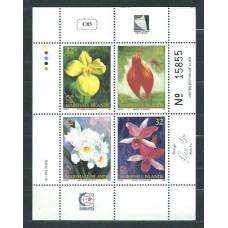 Marshall - Hojas Yvert 24 ** Mnh Flores Orquideas