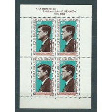 Mauritania - Hojas Yvert 3 ** Mnh  Kennedy