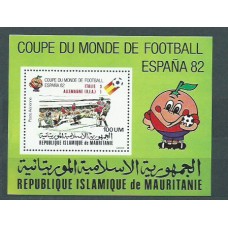 Mauritania - Hojas Yvert 37 ** Mnh  Deportes fútbol