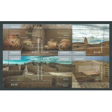 Mexico Correo 2014 Yvert 2862/66 -** Mnh    Arqueologia