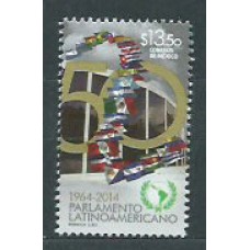 Mexico Correo 2014 Yvert 2883 ** Mnh  50 Anº  Latin Americano