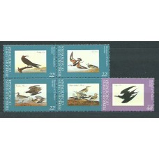 Micronesia - Correo 1985 Yvert 29/32+ A 12  ** Mnh Fauna. Aves