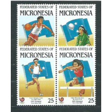 Micronesia - Correo 1988 Yvert 53/56 ** Mnh Deportes. Olimpiadas de Seoul