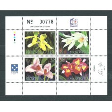 Micronesia - Hojas Yvert 21 ** Mnh Flores