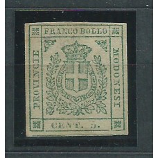 Italia Antiguos Estados - Modena Correo Yvert 7 (*) Mng