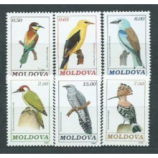 Moldavia - Correo Yvert 10/5 ** Mnh Fauna . Aves