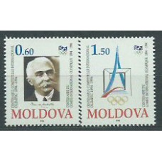 Moldavia - Correo Yvert 112/3 ** Mnh Comite Olimpico
