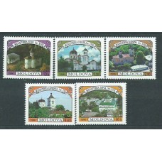 Moldavia - Correo Yvert 167/71 ** Mnh Monasterios