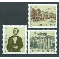 Moldavia - Correo Yvert 205/7 ** Mnh