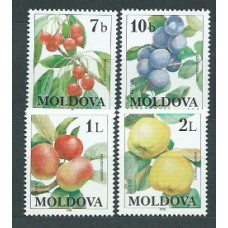 Moldavia - Correo Yvert 236/9 ** Mnh Flora