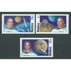 Moldavia - Correo Yvert 269/71 ** Mnh Astrofilatelia