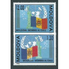 Moldavia - Correo Yvert 27/8 ** Mnh