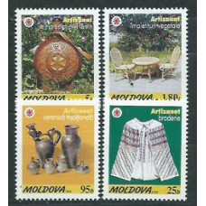 Moldavia - Correo Yvert 278/81 ** Mnh Artesania