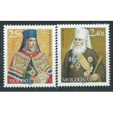 Moldavia - Correo Yvert 284/5 ** Mnh Personajes Religiosos