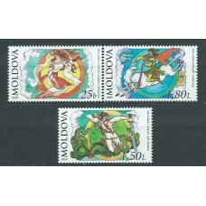 Moldavia - Correo Yvert 300/2 ** Mnh Cuentos