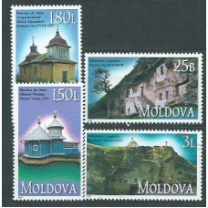 Moldavia - Correo Yvert 316/9 ** Mnh Monasterios