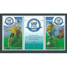 Moldavia - Correo Yvert 426/7 ** Mnh Fútbol