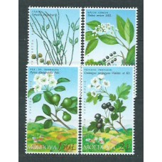 Moldavia - Correo Yvert 434/7 ** Mnh Flora