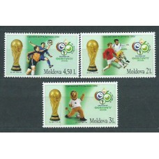 Moldavia - Correo Yvert 477/9 ** Mnh Fútbol