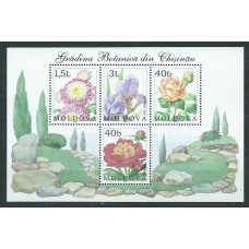 Moldavia - Hojas Yvert 28 ** Mnh Flores